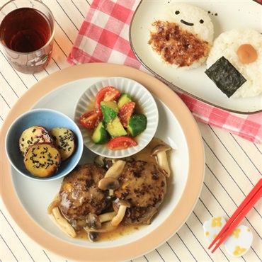 ヒガシマルめんスープで作る 秋のごちそうランチ