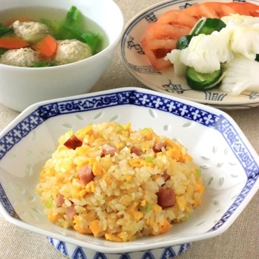 基本レッスン上級～香ばし醤油のパラパラチャーハン～