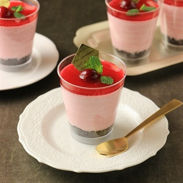 ラズベリーのムース