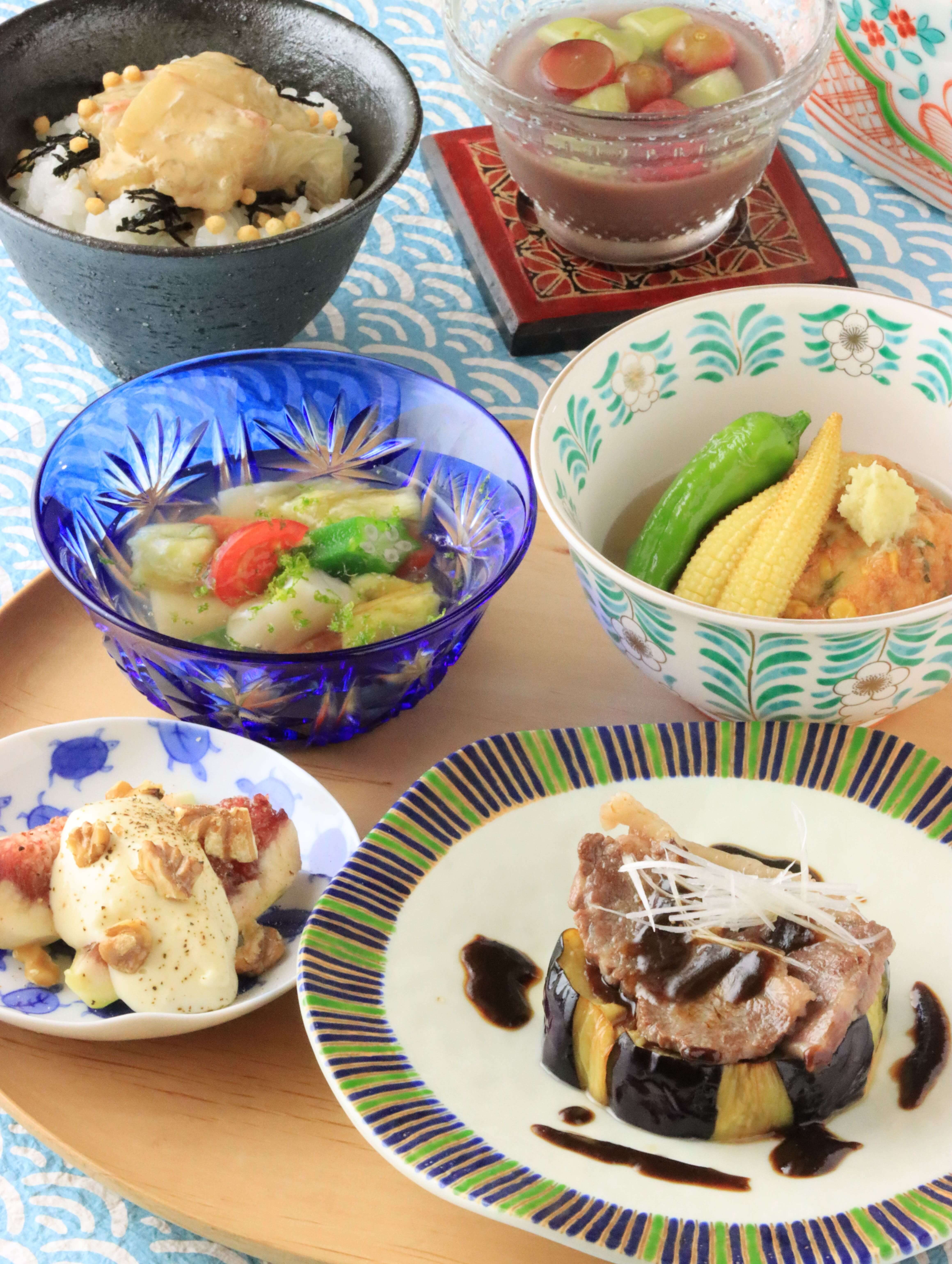 夏色野菜の和食レシピ