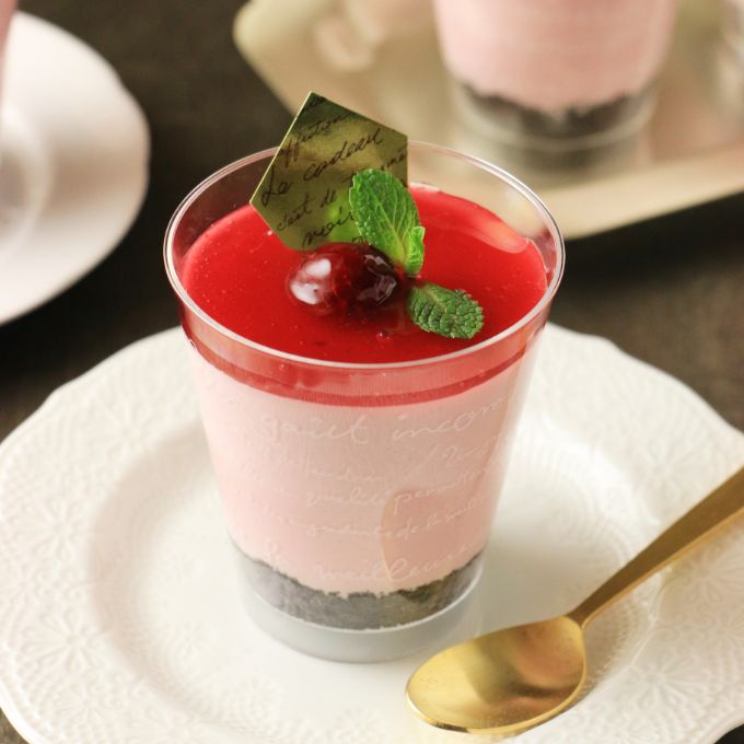 ラズベリーのムース(140mlカップ　4コ)