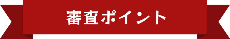 審査ポイント