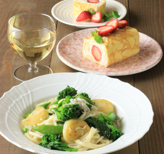 盛り付け・実食